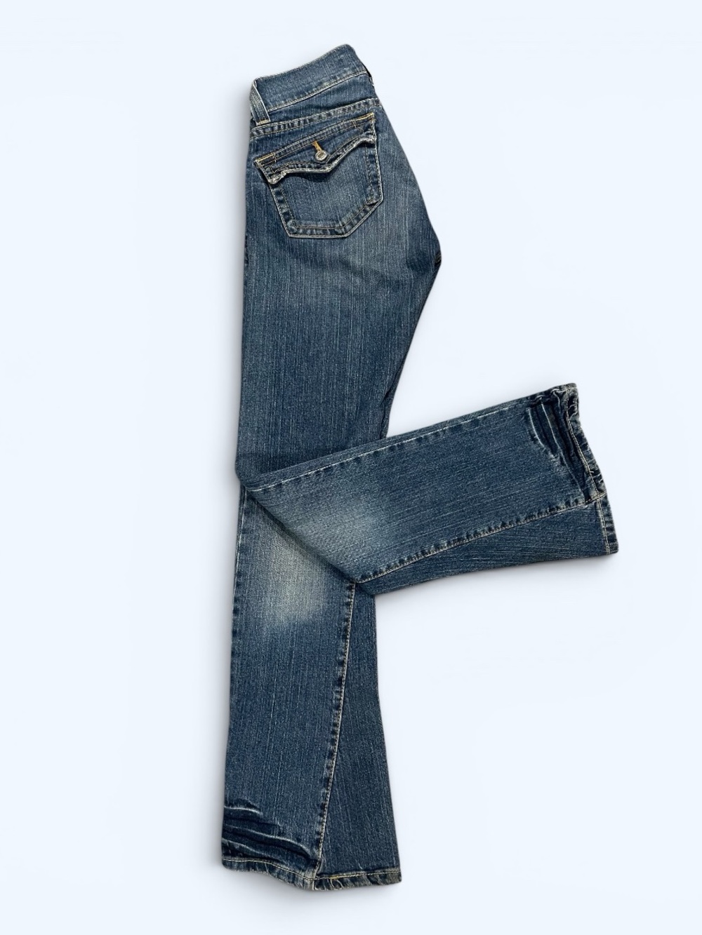 Levi’s 504 Slouch Bootcut Jeans Low Rise Medium Wash Y2K Size 3M